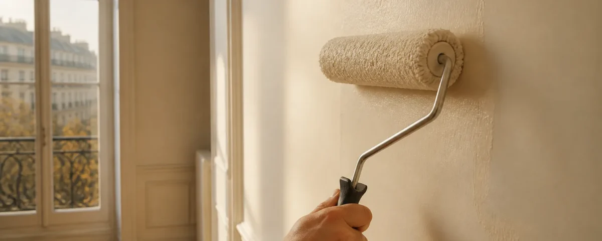 How to paint a wall in 6 hours