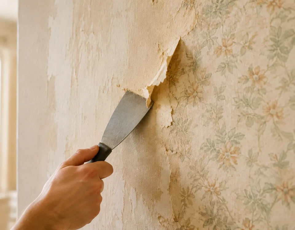 Remove old wallpaper without damage