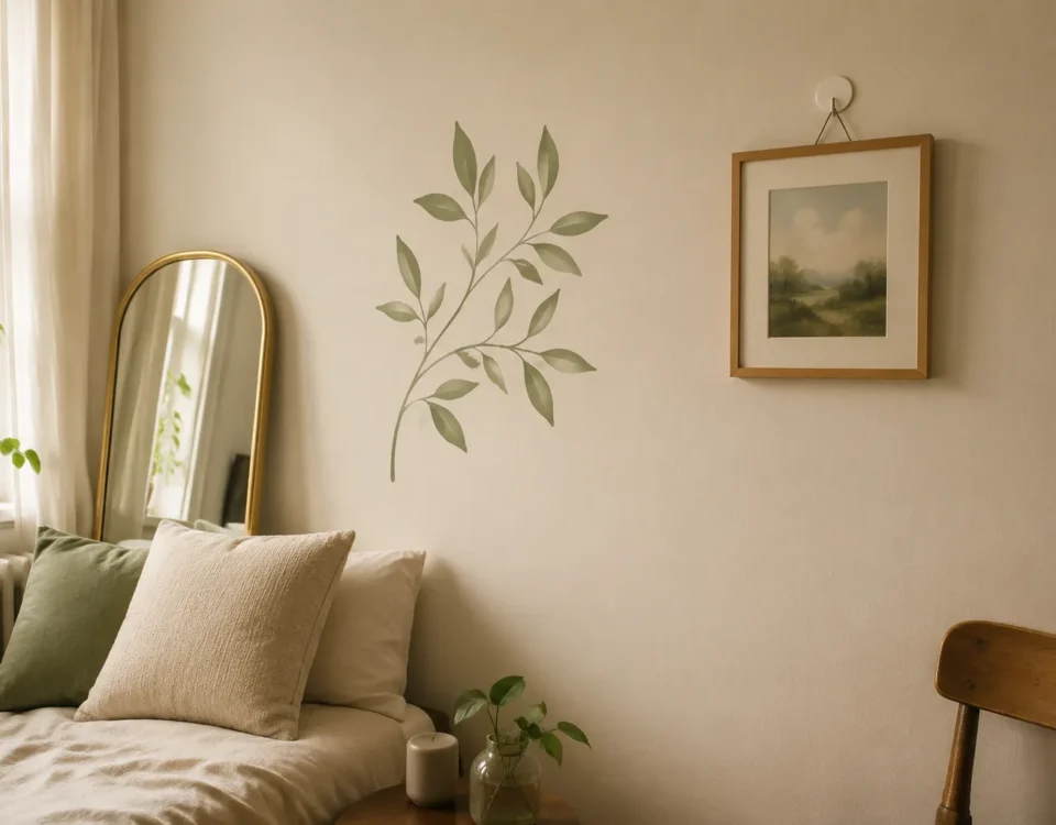Renter-friendly decor
