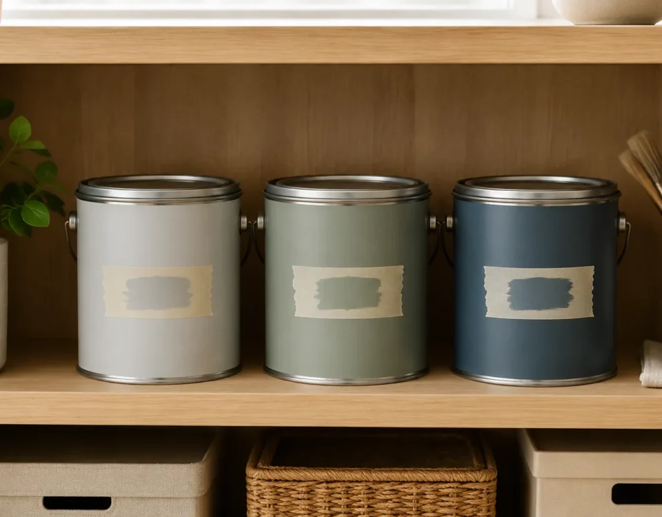 Safely store leftover paint